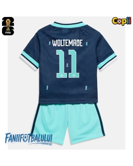Germania Nick Woltemade #11 Echipament de Fotbal Replică Mondial 2026 Copii Deplasare (+ Șorturi)